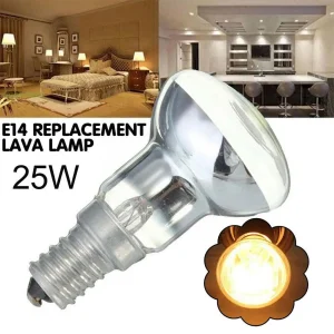 E14 R39 25W Sostituzione Lampada Lava Faretto Vite In Riflettore Lampadine Spot Luce Lampadina Trasparente Luce Lava Luce Incandescente 1
