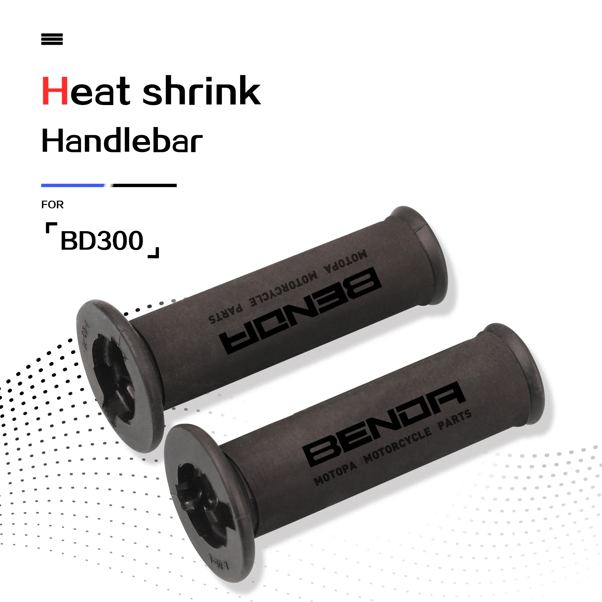 Moto universale BD300 antiscivolo termoretraibile manopole manubrio copertura freno per Benda BD300 BD 300 5