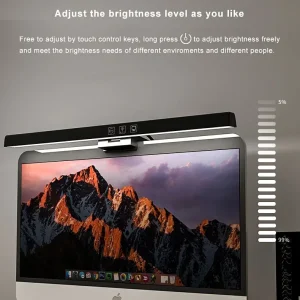Lampada da tavolo USB con regolazione continua dello schermo della barra luminosa del monitor del computer da 50 cm per lampada da lettura da tavolo con luce da lettura da studio 1