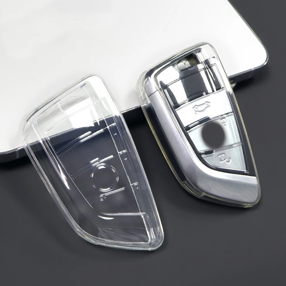 Chiave dell'automobile Caso Della Copertura Del Sacchetto Per Bmw F20 G20 G30 X1 X3 X4 X5 G05 X6 X7 G11 F15 F16 G01 G02 F48 Accessori Supporto Borsette Portachiavi 2