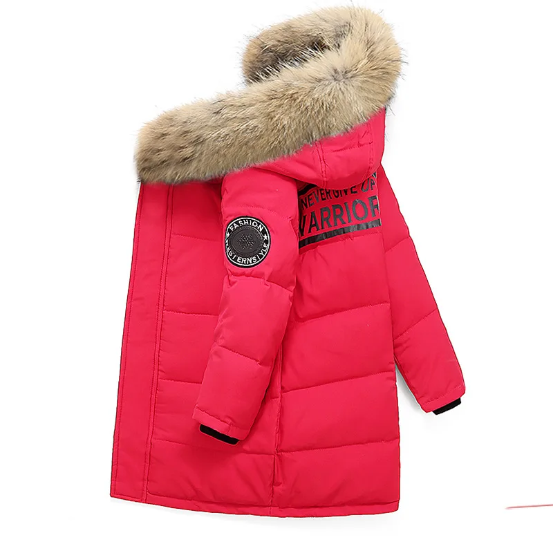 2025 Russo Inverno Bambini Ragazzo Piumino Con Cappuccio Impermeabile Addensare Caldo Ragazzo Tuta Sportiva Cappotto 4-14 Anni Bambini Adolescente Parka 6