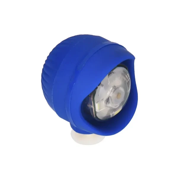 2 pezzi luci per scarpe a LED ciondoli accessori decorativi per passeggini notturni equitazione escursionismo passeggiate per cani scarpe ciondoli mini fari per coccodrillo 4