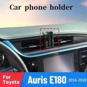 Supporto per telefono per auto magnetico per Toyota Auris E180 2016 2017 2018 Ricarica wireless Speciale base fissa Accessori per montaggio MagSafe 1