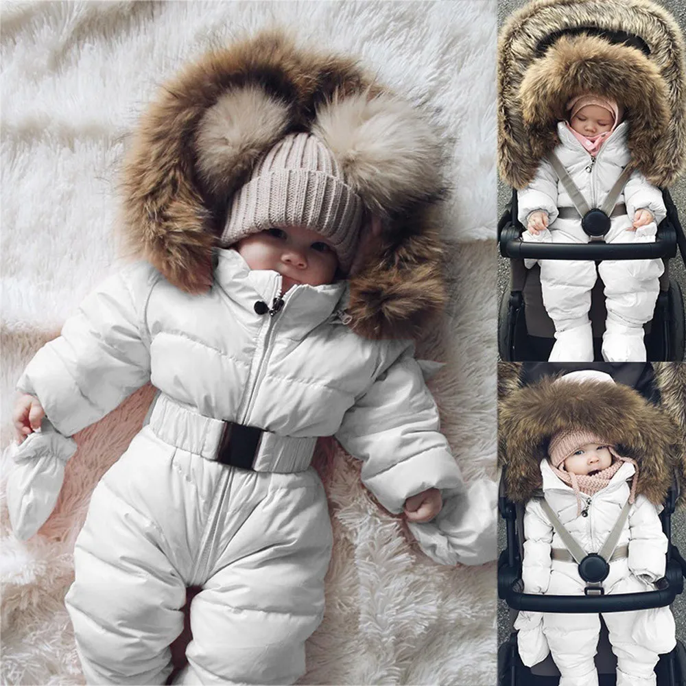 Tuta da neve per bambini Vestiti per neonati per bambini Tuta invernale per ragazzi Ragazze Pagliaccetto per tute per bambini Costume natalizio per bambini 1