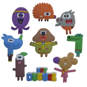 9-100 pezzi MINISO Cartoon Ciondoli per scarpe Scarpe in PVC Accessori Decorazione Fibbia Fit Clog Sandalo Braccialetti Accessorio FAI DA TE 1