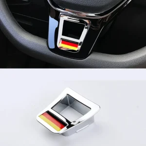 Car Styling Volante Coperture Adesivi Accessori Per Volkswagen GOLF 7 GTi MK7 POLO 2014 2015 Passat B7 2015 B8 MK6 Jetta 1