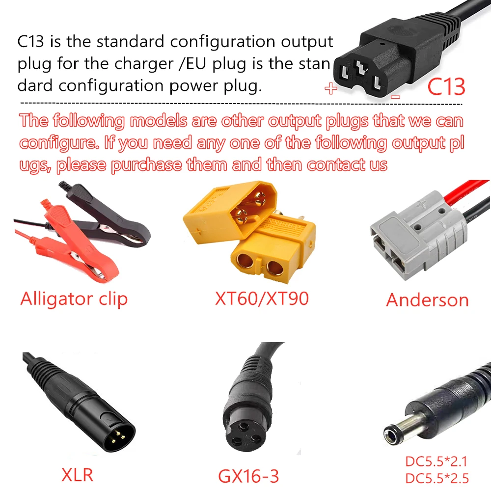 10A 15A 24V 48V 58.4V 72V 60V 67.2V 84V Li-Ion Lifepo4 Caricabatteria al litio Curren Regolabile 13S Carica 8S 16S 20S 24S parti 2
