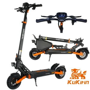 Scooter elettrico Kukirin G2 pro 1000W 48 v15.6ah 45 KM/H, pieghevole, con sedile, per uso urbano e fuoristrada 1