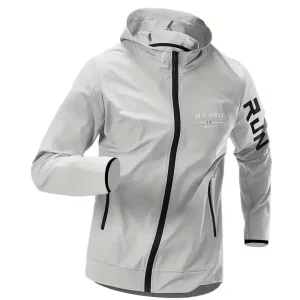 Il nuovo top da uomo del 2025, la giacca e la giacca a vento da uomo con protezione solare sono alla moda e alla moda, con una varietà di colori e stili, 1