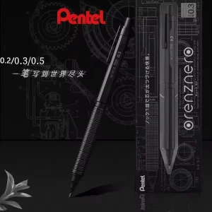 Giappone Pentel ORENZNERO Matita meccanica 0.3/0.5mm gomma Anti-rottura a bassa gravità Disegno automatico del nucleo 2025 Materiale scolastico 1