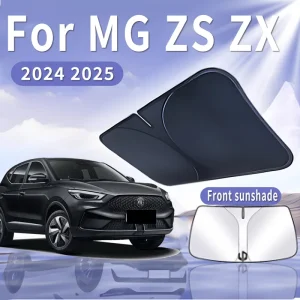 Pieghevole Auto Visiera Parasole Per MG ZS ZX 2024 2025 Parabrezza Anteriore Parasole Isolamento Termico Raffreddamento Estivo Accessori Auto Strumenti 1
