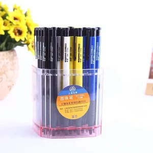 40 penne a sfera blu penne a sfera da 0,7 mm forniture di cancelleria penne a sfera per scrittura liscia e durevole forniture per l'apprendimento degli studenti 1