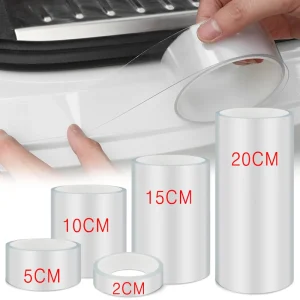 Nano nastro antigraffio per auto Adesivi protettivi trasparenti per portiera auto Pellicola protettiva per davanzale del bagagliaio automatico Pellicola protettiva per bordi della porta 1