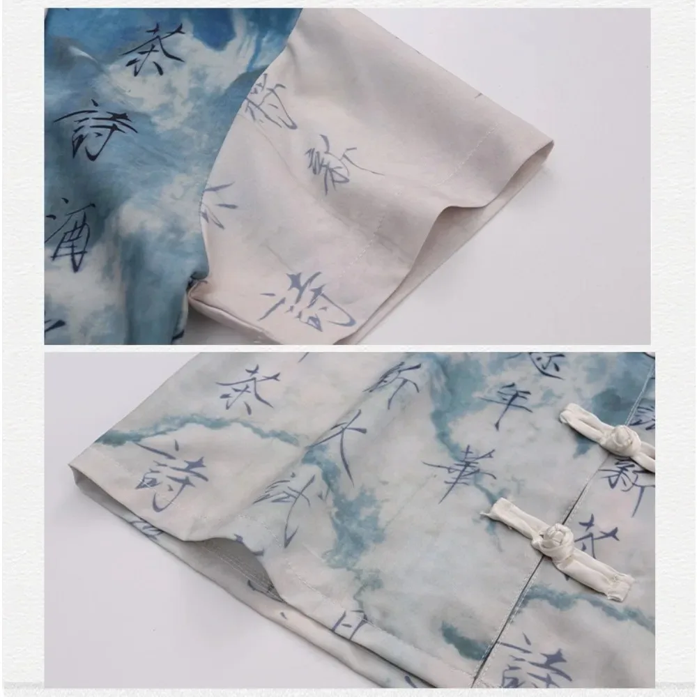 Uniforme Kung Fu Hanfu Tai Chi Tai Stile etnico Wushu Abbigliamento per bambini Abbigliamento per bambini Set tradizionali per ragazzi Costumi Cosplay 4