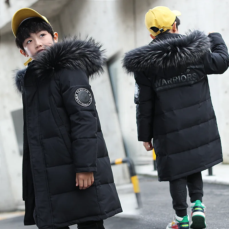 2025 Russo Inverno Bambini Ragazzo Piumino Con Cappuccio Impermeabile Addensare Caldo Ragazzo Tuta Sportiva Cappotto 4-14 Anni Bambini Adolescente Parka 3