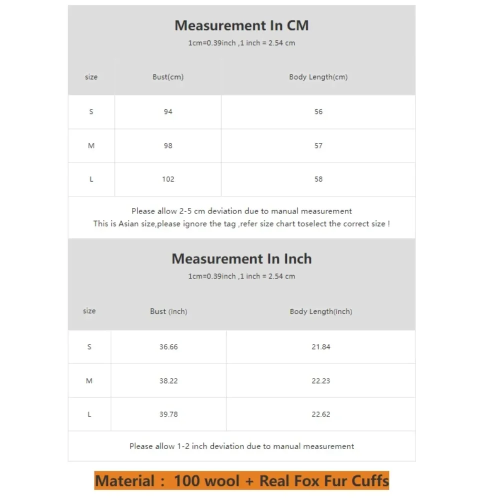 Cappotto di lana donna 2024 nuovo inverno naturale pelliccia di volpe polsino Outwear cappotto femminile Cashmere lana lana donna giacca di lusso 6