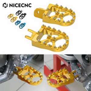NICECNC Per Suzuki DRZ400S DRZ400 SM DRZ DR-Z 400S 400SM Z400S 2000-2024 Poggiapiedi Poggiapiedi Pedane Pioli Pedali Moto 1
