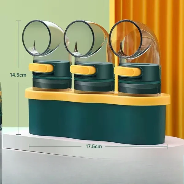 Bottiglia di condimento da cucina Controlla il sapore Spice Shaker Barattolo di sale Cucine Accessori Strumenti Gadget Sala da pranzo Bar Casa 2
