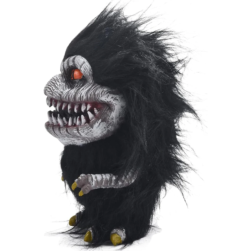 Alien Monster Doll Prop Creepy Peluche Bambola Film horror Alien Prigioniero Peluche Divertente brutto Critters Decorazione festa di Halloween 5