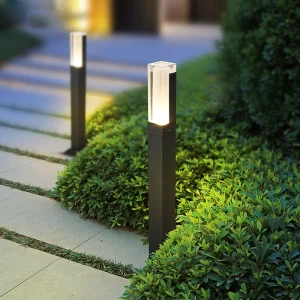 IP65 impermeabile 10W LED lampada da giardino a luce da giardino lampada da pilastro moderna in alluminio cortile esterno villa paesaggio paletti da giardino lampada 1