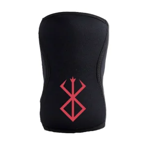Berserk Lifting Anime Fitness Ginocchiera, Supporto per ginocchio rigido per sollevamento pesi, Ginocchiera a compressione per sollevamento pesi per squat profondo 1