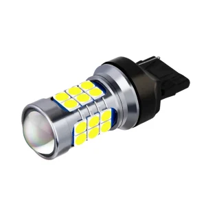 1PC Nuovo T20 7440 W21W WY21W Super Luminoso 3030 LED Auto Lampadina Della Coda Del Freno Del Segnale di Girata Auto Inversione di Sostegno lampada di Giorno Corsa E Jogging Luce 1
