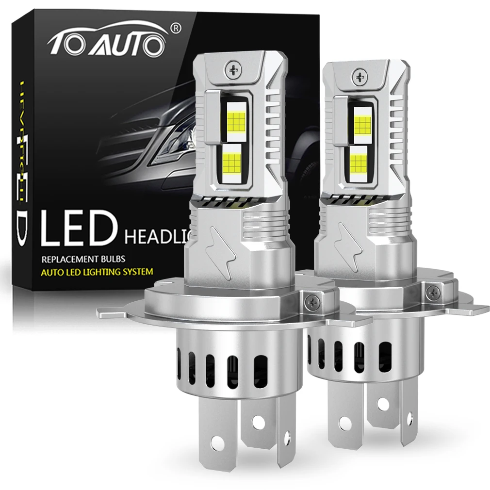 TOAUTO H4 HA CONDOTTO LA Luce 100W 20000LM 9005 9006 H11 H7 HA CONDOTTO il Faro Canbus 36 CSP Auto Ad Alta Chiudi Lampade Auto Con Ventola Turbo Luci 1
