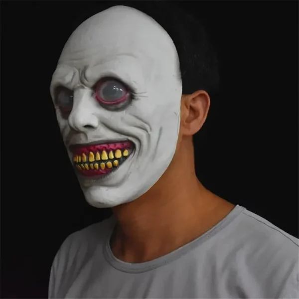 Creepy Maschera di Halloween Demoni sorridenti Evil Puntelli Cosplay Horror Holiday Party Decorazione 2025 Festival Regalo Dropship Маха Maschera 1