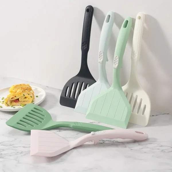 Uovo Pesce Padella Spatola Paletta Pala Fritta Giratori in Silicone Utensili da Cucina Utensili da Cucina Accessori da Cucina Gadget 3