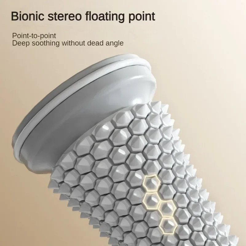 Massaggiatore per piedi Rullo per massaggio Palla per massaggio yoga Rullo per fascia plantare Rilassamento muscolare Cura Massaggiatore manuale per piedi in plastica 5