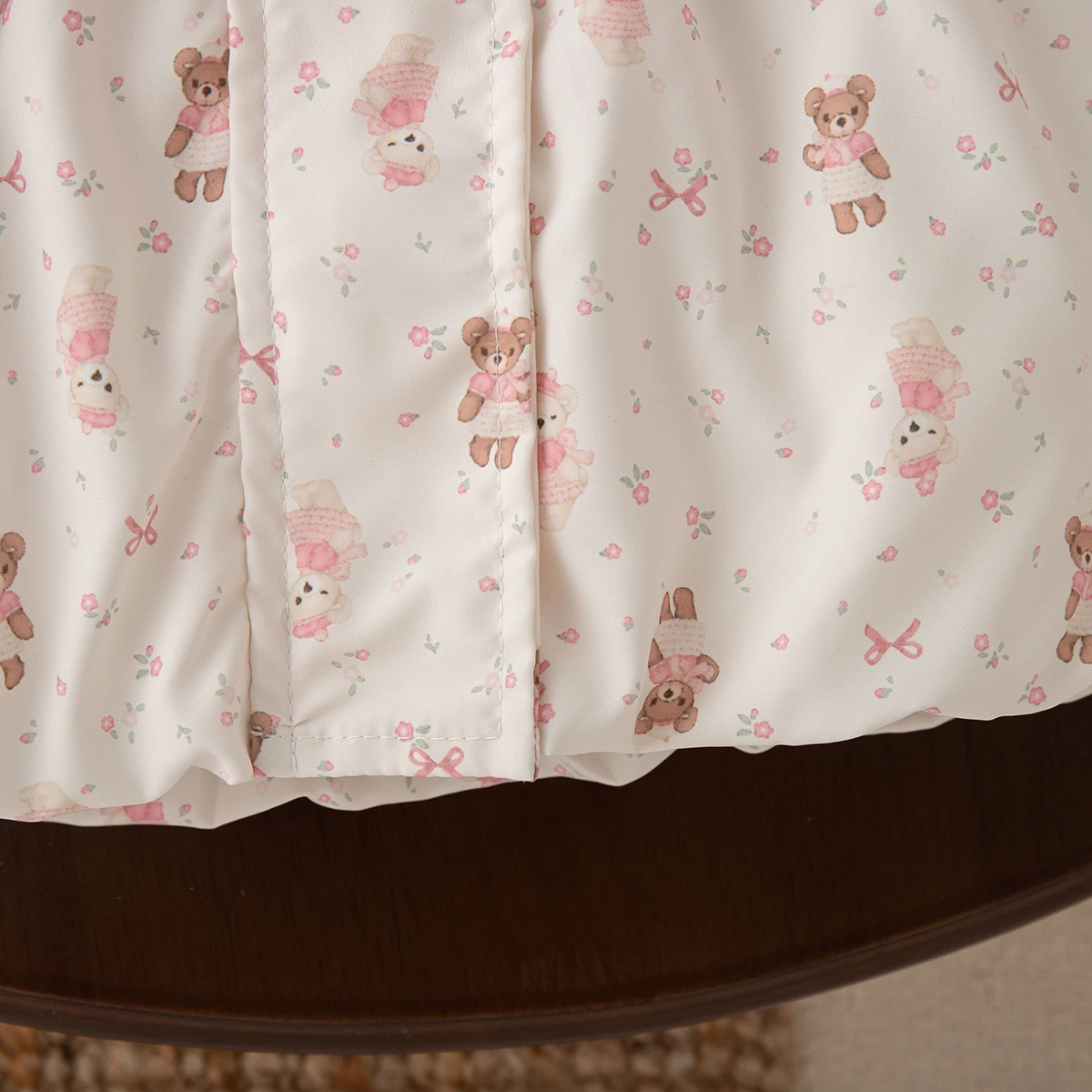 Cappotto da ragazza Primavera/Autunno Giacca da bambino e per bambini con cappuccio in cotone floreale Capispalla per bambini con orecchie carine Vestiti per bambina 5