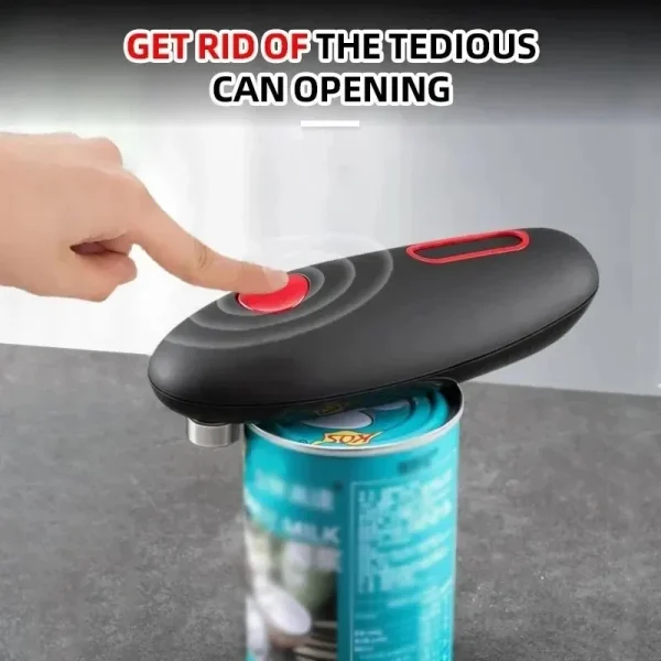 Apribottiglie elettrico automatizzato con un clic, facile da trasportare, è un potente assistente apribottiglie nella cucina 1