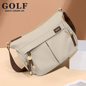 GOLF Borsa a tracolla da donna Borsa a tracolla in nylon Lady Secchio Mini Borsa a tracolla Borsa Borsa da giardino di nuova moda Borsa a tracolla da donna 1