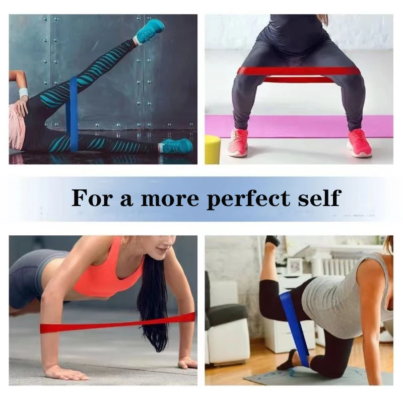 Fasce elastiche di resistenza Yoga Training Gym Fitness Gum Pull Up Assist elastico Crossfit esercizio attrezzature per l'allenamento 5