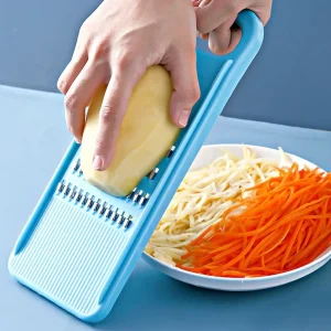 Affettatrice manuale per patate, carote, cetrioli, trituratore in acciaio inossidabile, gadget da cucina portatili, accessori da cucina, utensile da cucina 1