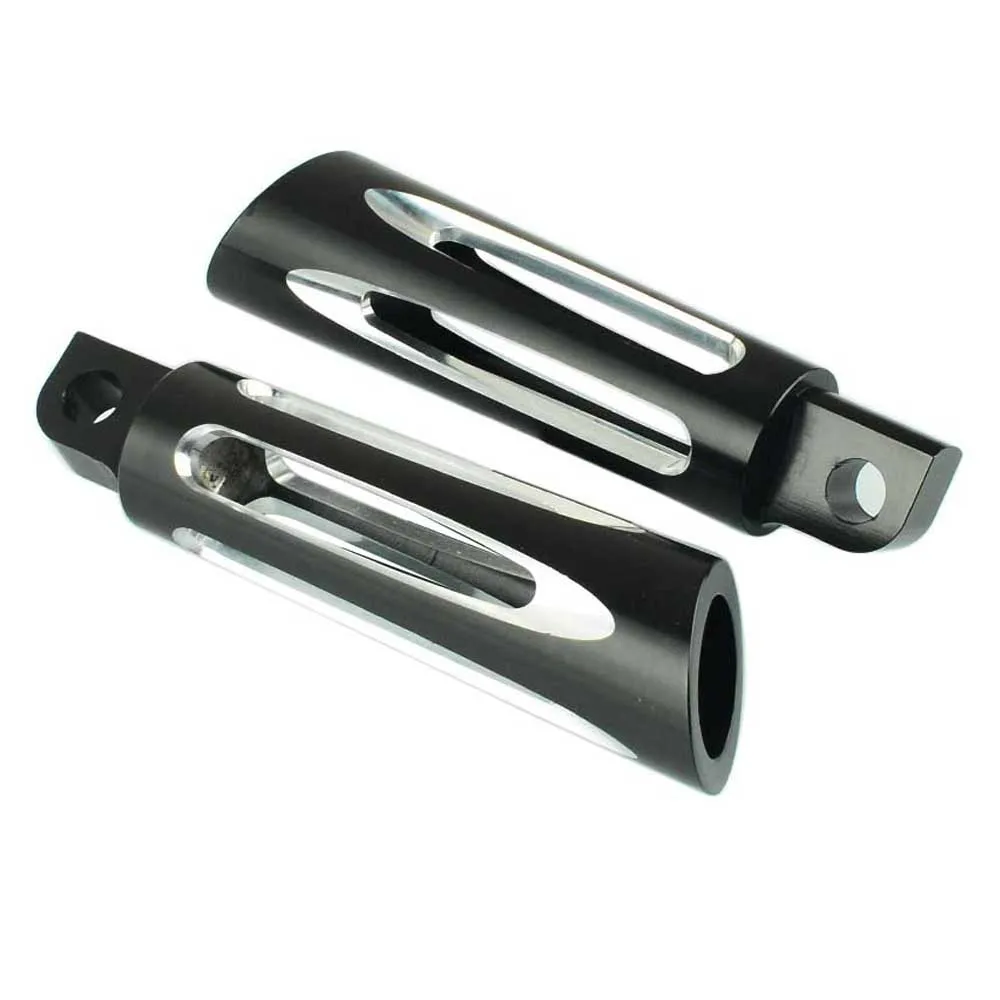 Moto di Alluminio di CNC Pedane Pedane Anteriore Posteriore Per Harley Sportster Ferro Touring Custom Honda Yamaha Suzuki Universale 4