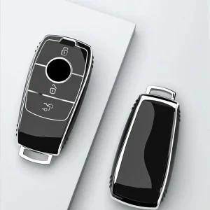 Morbido TPU Chiave A Distanza Dell'automobile Della Copertura Della Cassa Borsette Per Mercedes Benz AESG Classe GLC CLE CLA W177 W205 W213 W222 X167 AMG Accessori 1