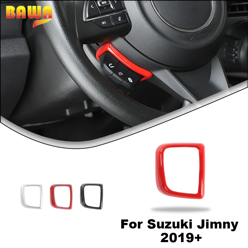 BAWA ABS Car Phone Button Trim Frame Cover per Suzuki Jimny 2019 2020 2021 2022 2023 2024 accessori interni per auto 1