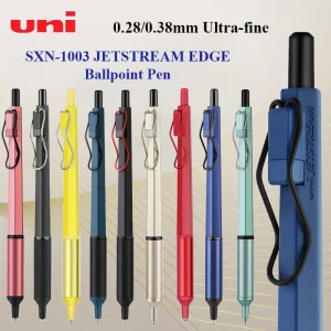Uni SXN-1003 JETSTREAM EDGE Penne a sfera Penna da uomo di lusso ultrafine, annotazioni di piccole parole Scrittura fine Cancelleria giapponese 1