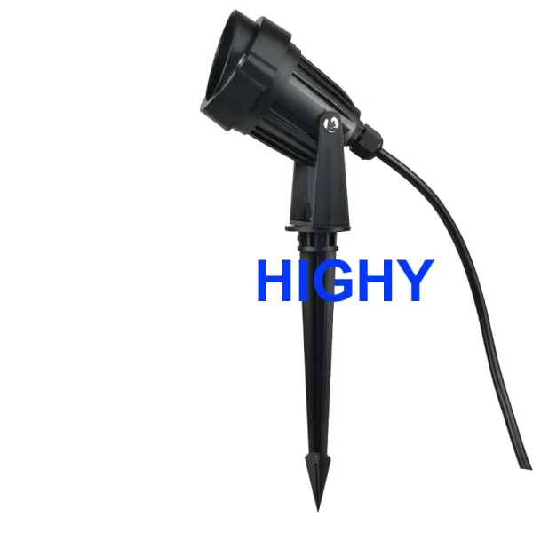 Nuove luci impermeabili da 5 W Lampada da prato a LED DC12V Faretto da paesaggio IP65 110 V 220 V Lampade per illuminazione esterna Luce a punta per giardino 4