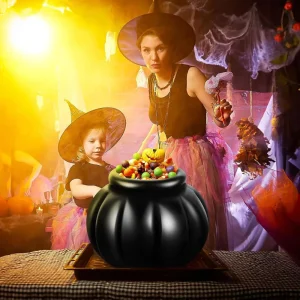 Grande frigorifero gonfiabile per bevande con calderone di Halloween, pentola per calderone di san patrizio in oro, porta bevande, bollitori per calderone di caramelle 1
