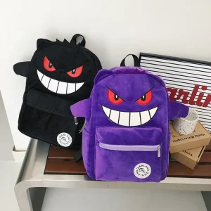 TAKARA TOMY Pokemon zaino Gengar borsa da scuola per studenti regali per bambini Cartoon Kawaii zainetto Mochila 1