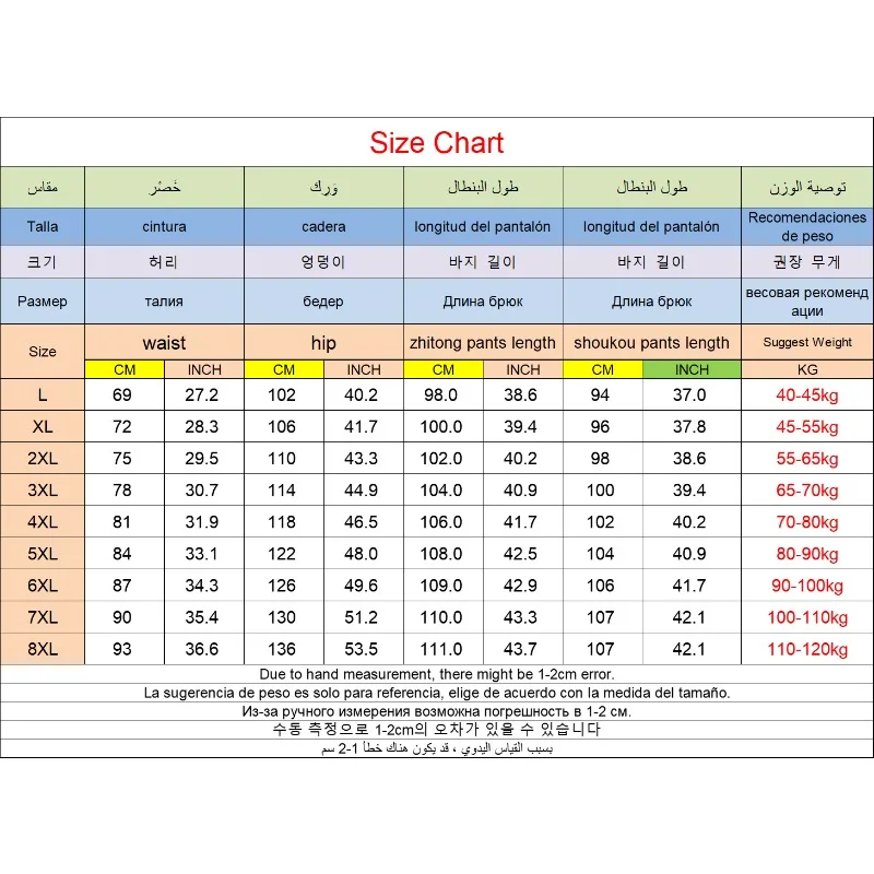 Pantaloni da donna Taglie forti 40-120 kg 6XL 7XL 8XL Pantaloni sportivi primaverili Pantaloni lunghi Taglie forti Abbigliamento donna Pantaloni estivi da ghiaccio femminili 2