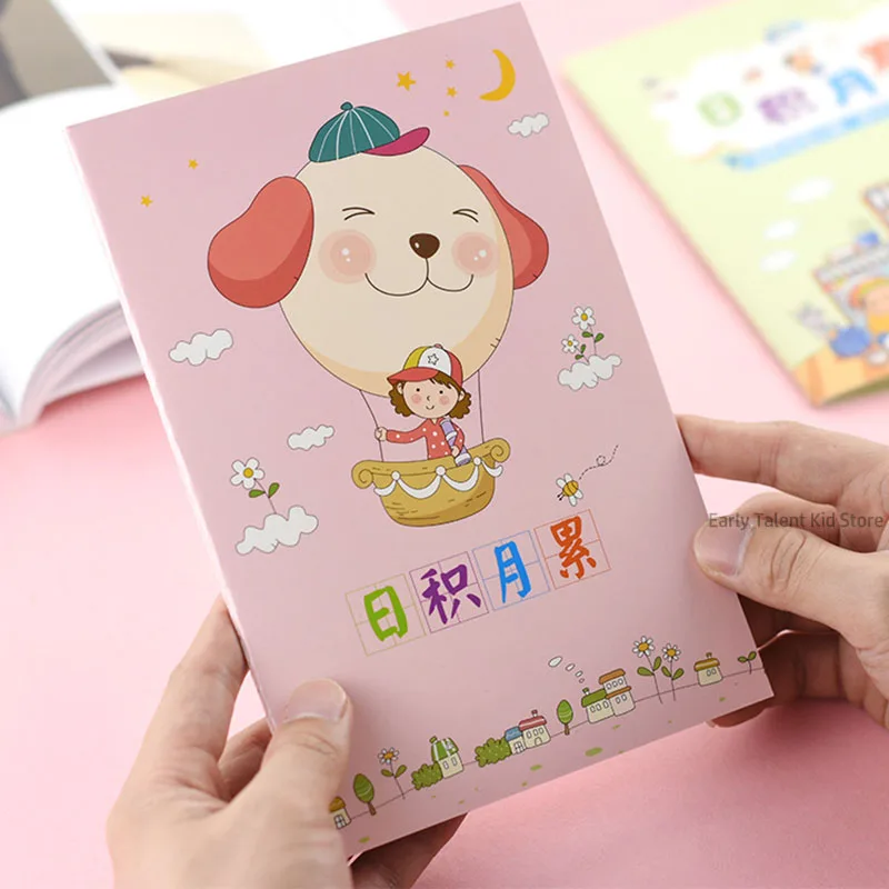 2 libri Notebook per bambini Kawaii Agenda 2025 Notebook Diario Cancelleria Uffici Accessori Planner 2025 Note di lettura Notebook 5