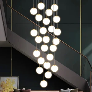 Nordic home decor sala da pranzo lampada a sospensione luci illuminazione per interni lampada per scale lampada a sospensione lampadario lampade per soggiorno 1