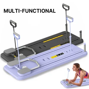 Tavola fitness multifunzionale Piastra push up addominale Rimbalzo automatico Tavola addominale Core Trainer Attrezzatura per allenamento a casa 1