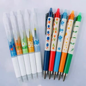 1 Pz Pilot Edizione Limitata Carino Retro Tè Puro 0.4mm Penna Cancellabile 0.5mm Penna Olio Medio 0.38mm 3 Modulo Penna Cancelleria Giapponese 1