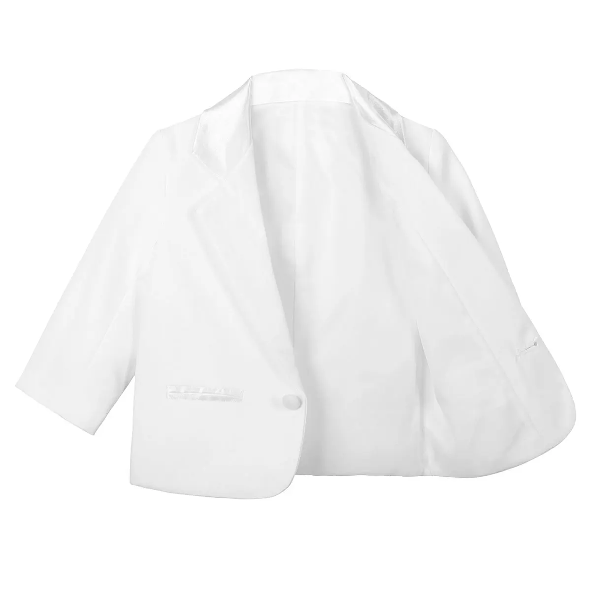 Baby Boys battesimo Blazer neonato battesimo bianco gentiluomo bambini abito formale giacca cerimonia del partito fotografia smoking 1 pz 4