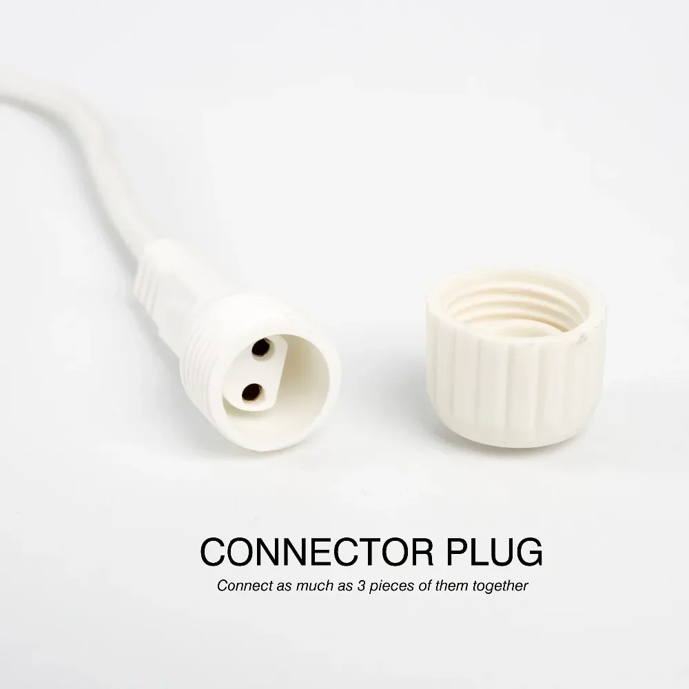 Ghirlanda LED per esterni G50 Globo Light Illuminazione da patio String Lampadine Decorazione per feste di nozze Tenda Spina Alimentazione Illuminazione da campo 6