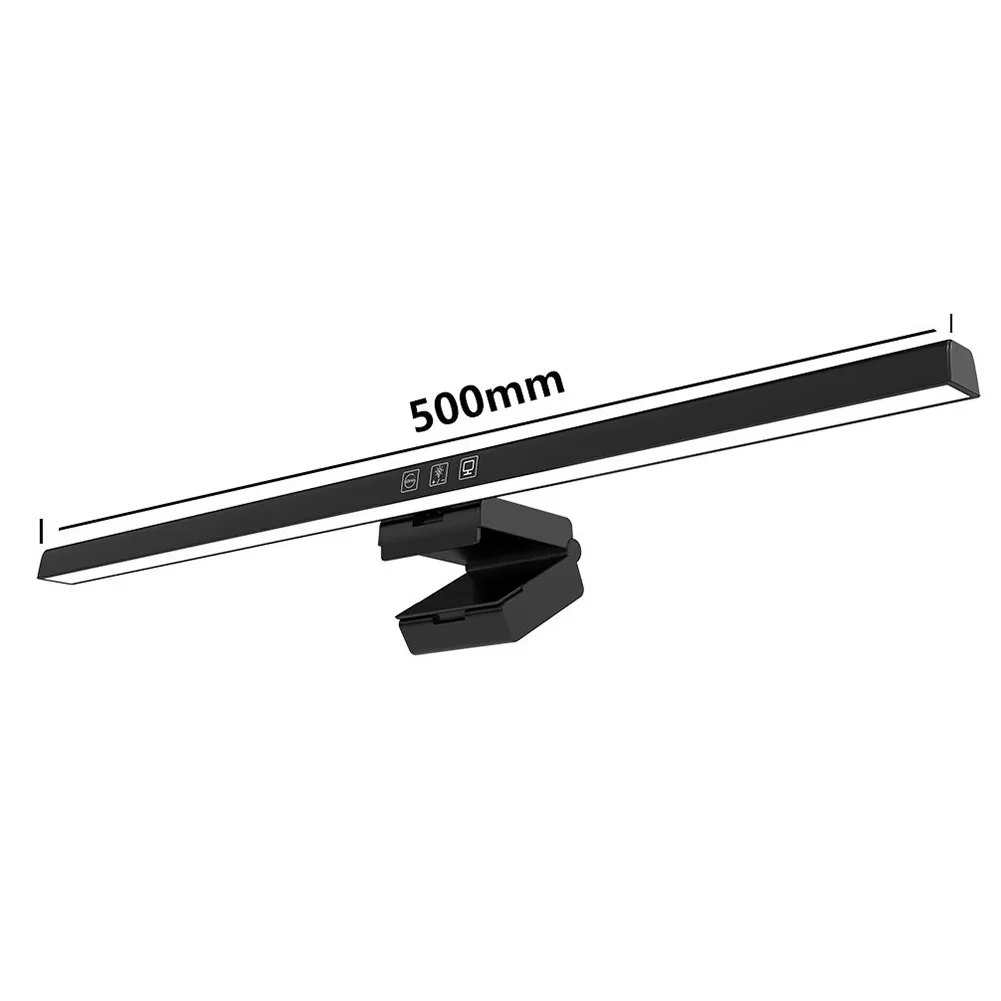 Lampada da tavolo USB con regolazione continua dello schermo della barra luminosa del monitor del computer da 50 cm per lampada da lettura da tavolo con luce da lettura da studio 6